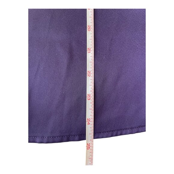 Y2K Express short sleeve eggplant top women's size XS NEW without tag - Picture 8 of 10